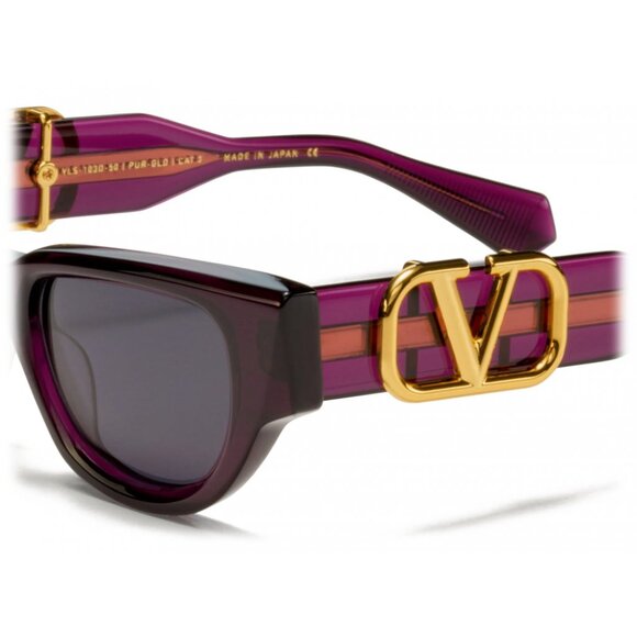 BCBGMAXAZRIA Sunglasses B853 Purple Wayfarer Style 100 UV Protection Women 21217 BCBGMAXAZRIA Sunglasses B853 Purple Wayfarer Style 100 UV  main image 2